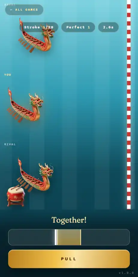 Weave Dragon Boat race